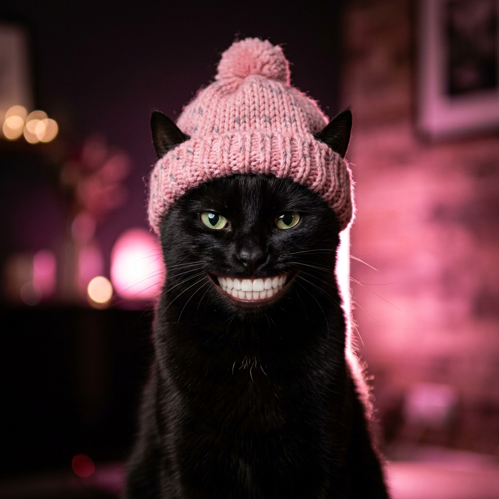 Cat Found Hat